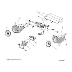 Scr-Hxfl-M6X20 Zod Hi Lo by Polaris 7520055 OEM Hardware P7520055 Off Road Express