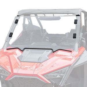 Scratch Resistant Full Windshield Clear for 2020+ Polaris RZR PRO XP / 4 by Kemimoto B0110-01503CL Full Windshield B0110-01503CL Kemimoto