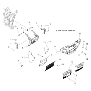 Screw(10) by Polaris 7512097 OEM Hardware P7512097 Off Road Express