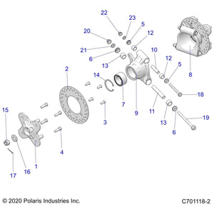 Screw by Polaris 7519365 OEM Hardware P7519365 Off Road Express