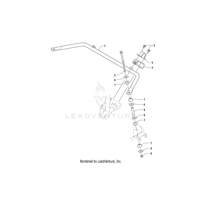 Screw,Cap-Hfh M10-1.25X170 Z&Amp;Y Cl 10.9 By Arctic Cat