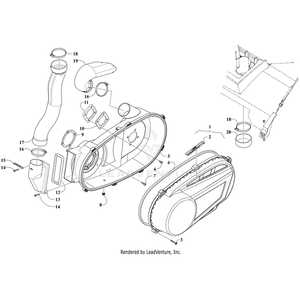 Screw, M6X1.0 Dog-Point By Arctic Cat 1423-221 OEM Hardware 1423-221 Core Power Equipment