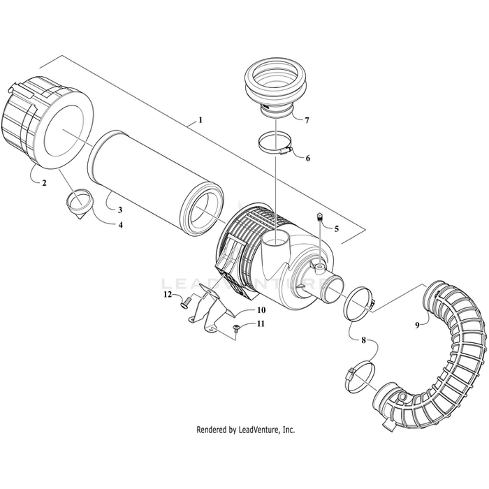 Screw,Mach-Tstrh M6X1.0X12 Z&Amp;Y W/2353 By Arctic Cat