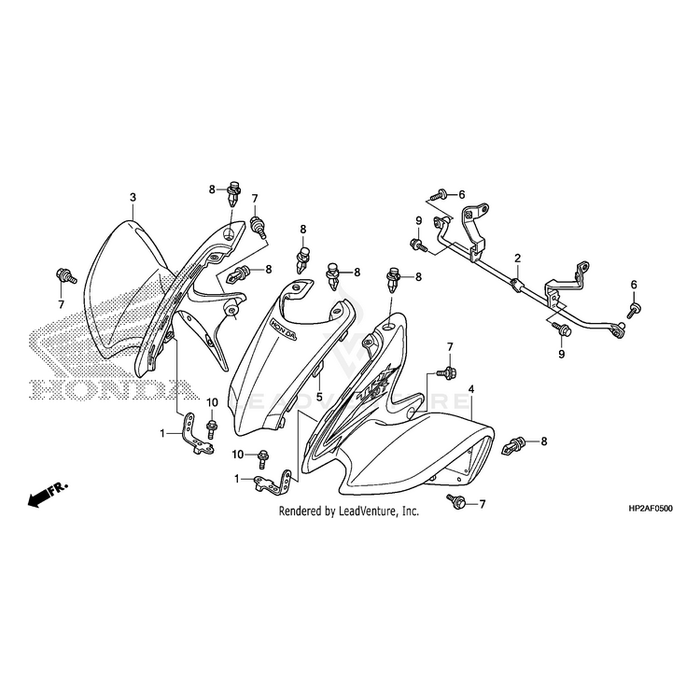 Screw, Pan by Honda