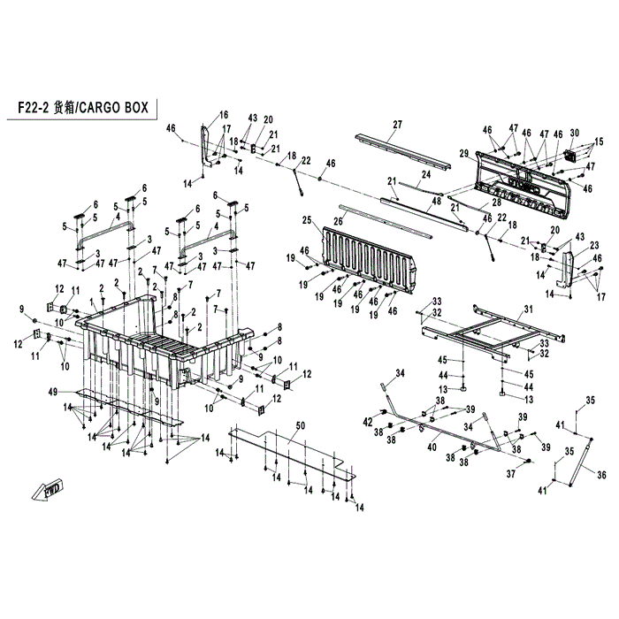 Screw St4.2X25 by CF Moto