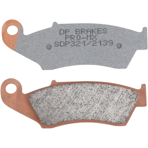 Sdp Pro-Mx Sintered Brake Pads By Dp Brakes SDP321 Brake Pads SDP-321MX Parts Unlimited