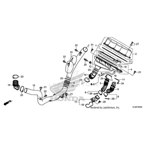 Seal, Cover (Na Use Alt:17222-Hl4-A01) by Honda 17222-HL4-A00 OEM Hardware 17222-HL4-A00 No Longer Available