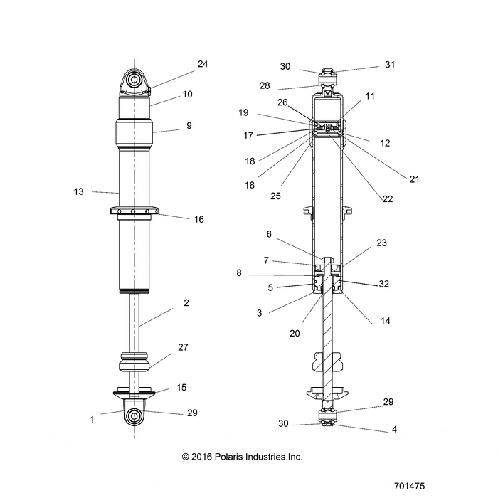 Seal Head Assembly, 2.0 by Polaris