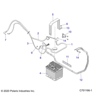 Sealed Starter Solenoid by Polaris 4014655 OEM Hardware P4014655 Off Road Express