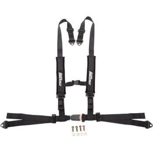 Seat Harness 4 Point (Black) By Moose Utility 100-4402-PU-WS Safety Belt 4-Pt 45101243-WS Parts Unlimited Black