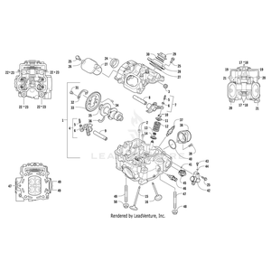 Seat,Lower,Valve-Spring By Arctic Cat 0809-215 OEM Hardware 0809-215 Core Power Equipment