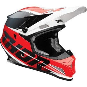 Sector Fader Helmet (Size 3X) by Thor 0110-6795-WS Off Road Helmet 01106795-WS Parts Unlimited 3XL / Red/Black