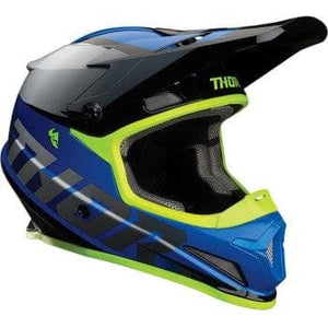 Sector Fader Helmet (Size Large) by Thor 0110-6784-WS Off Road Helmet 01106784-WS Parts Unlimited L / Blue/Black