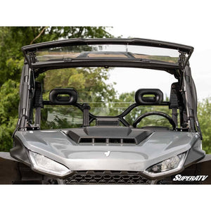 Segway Fugleman UT10 Scratch-Resistant Flip Windshield by SuperATV FWS-SW-FMNUT10-70 Folding Windshield FWS-SW-FMNUT10-70 SuperATV