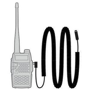 Select Handheld Radios Coil Cord by Rugged Radios Rugged Radios