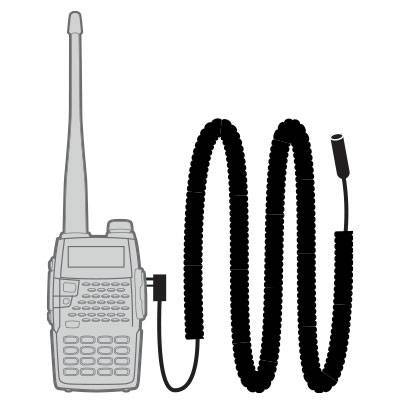 Select Handheld Radios Coil Cord by Rugged Radios