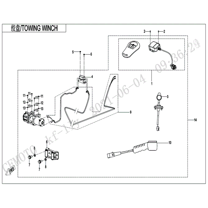 Self-Tapping Screw St3.5X13 by CF Moto