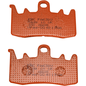 Semi-Sintered "V" Brake Pads By Ebc FA630V Brake Pads 1721-1814 Parts Unlimited