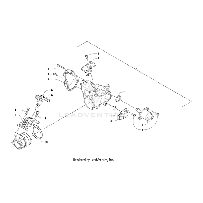 Sensor,Throttle Position (Tps) By Arctic Cat