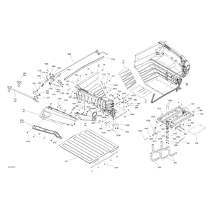 Separator Pannel Assy by Can-Am 708300131 OEM Hardware 708300131 Off Road Express Peach St