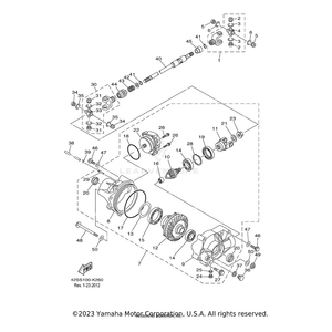 Servo Motor Comp by Yamaha 3B4-4616A-02-00 OEM Hardware 3B4-4616A-02-00 Off Road Express