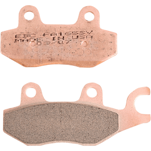 Severe Duty "Sv" Sintered Brake Pads By Ebc FA165SV Brake Pads FA165SV Parts Unlimited