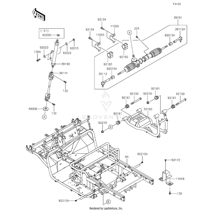 Shaft-Assembly-Steering by Kawasaki