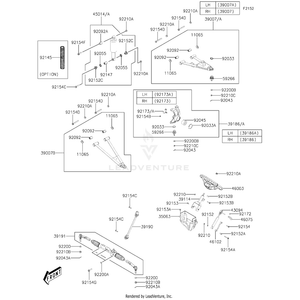 Shaft-Assembly-Steering by Kawasaki 39190-Y001 OEM Hardware 39190-Y001 Off Road Express Peach St