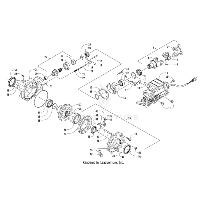 Shaft, Coupler - Assembly By Arctic Cat