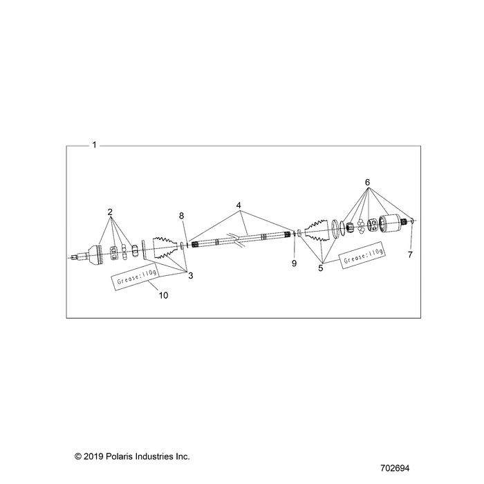 Shaft, Front by Polaris