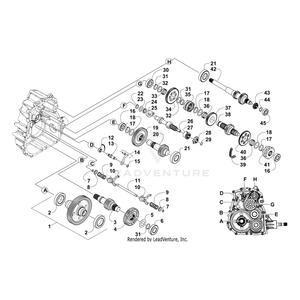 Shaft Input, Helical By Arctic Cat 0817-021 OEM Hardware 0817-021 Core Power Equipment