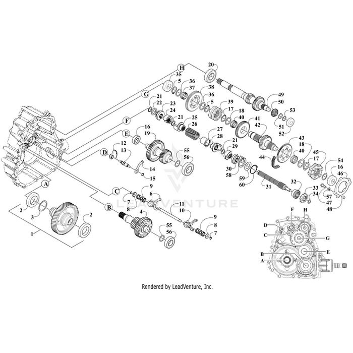 Shaft, Shift Drum By Arctic Cat