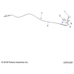 Shift Cable by Polaris 7082176 OEM Hardware P7082176 Off Road Express