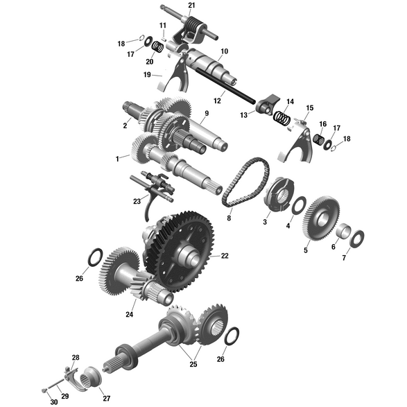 Shifting Fork Assy by Can-Am