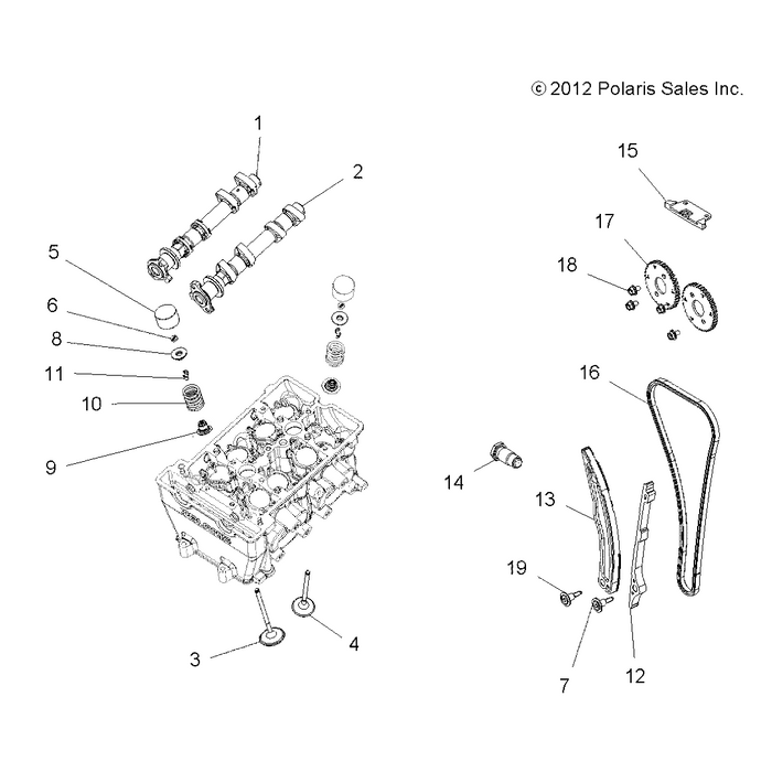 Shim-Valve Lash 2.700 by Polaris