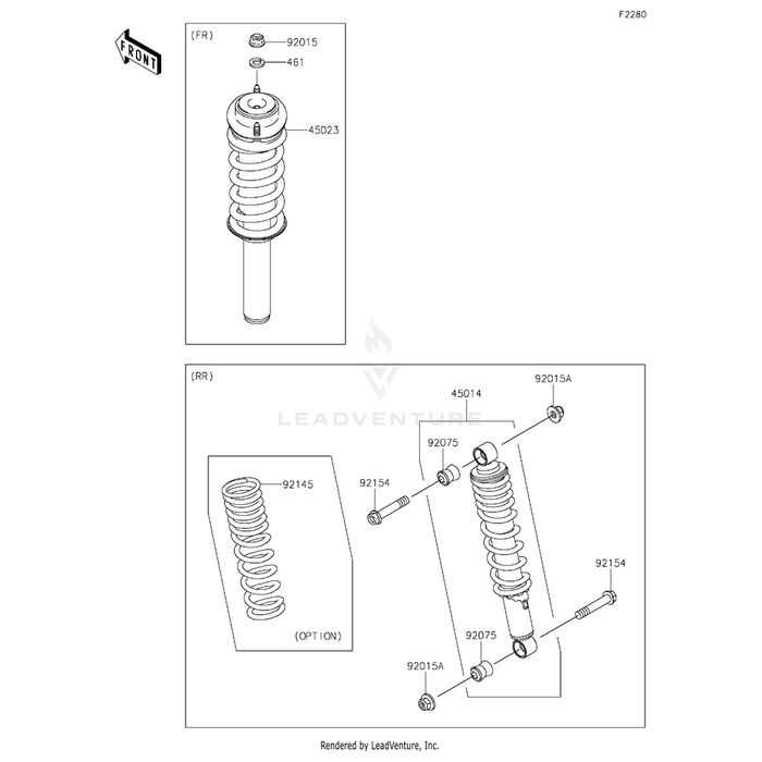 Shock Absorber by Kawasaki