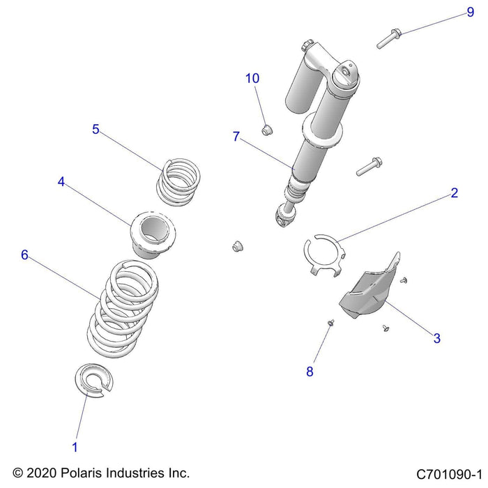 Shock, Rear by Polaris