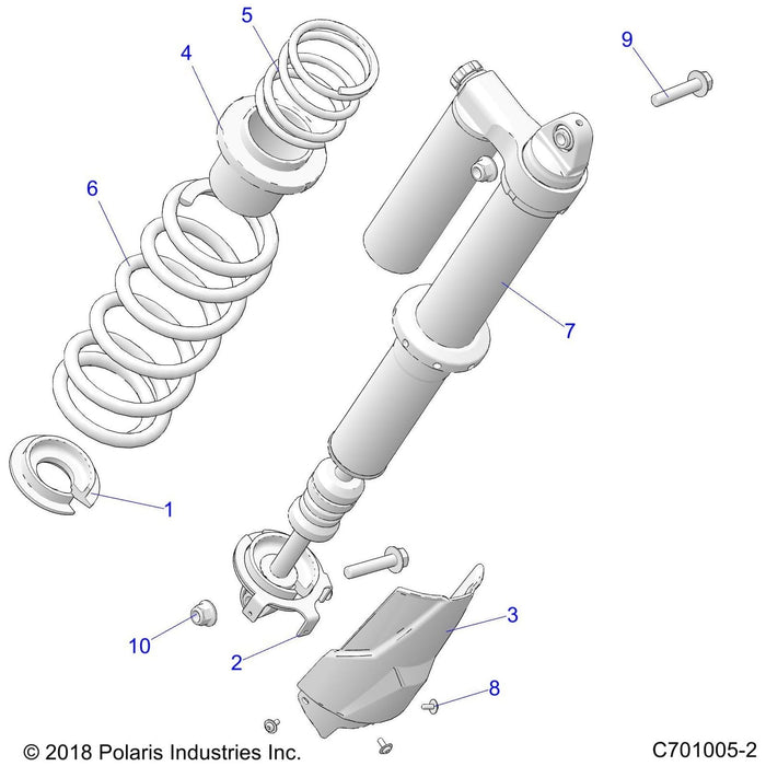 Shock-Rear,Mp by Polaris