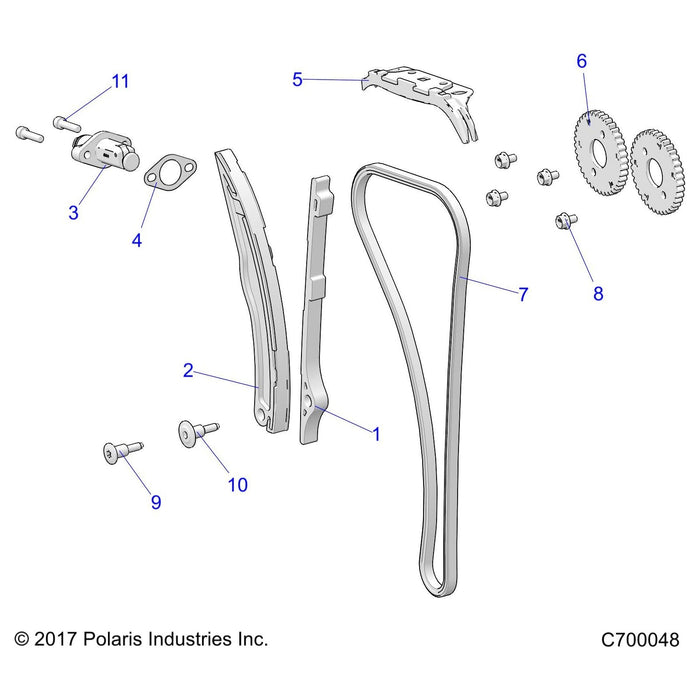 Shoulder Bolt, 6 Mm X 12 Mm X 1 by Polaris