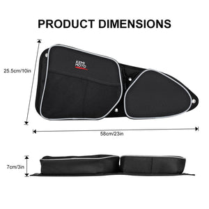 Side Door Bags for Polaris RZR 1000 XP 4/ Turbo S900 by Kemimoto FTVDB002 Door Bag FTVDB002 Kemimoto