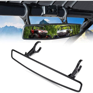 Side Mirrors and Rear Mirror with 1.75" to 2" Roll Bar Cage by Kemimoto BZH0221-02 Side View Mirror BZH0221-02 Kemimoto