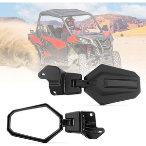 Side Mirrors for Can-Am Maverick Sport Trail by Kemimoto B0106-10301BK Side View Mirror B0106-10301BK Kemimoto