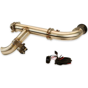 Side Piece Header Pipe With Electronic Cutout - Can-Am Maverick X3 By Trinity Racing TR-4180HP None TR-4180HP Trinity Racing