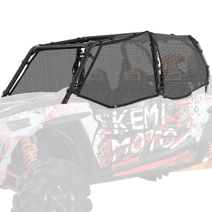 Side Window Mesh Net for Polaris RZR XP 4 1000 by Kemimoto B0110-12201BK Window Net B0110-12201BK Kemimoto