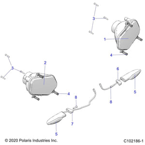 Signal-Turn,Front,Tr by Polaris 2413531 OEM Hardware P2413531 Off Road Express