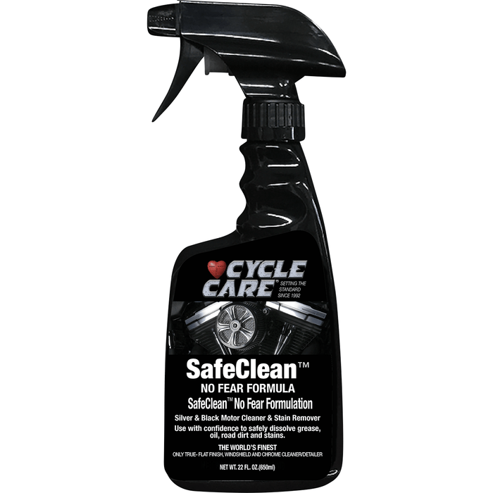 Silver And Black Engine Cleaner By Cycle Care Formulas