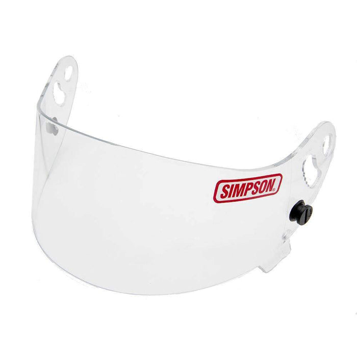 Simpson Devil Ray Clear Helmet Shield For Desert Devil Helmet by Simpson