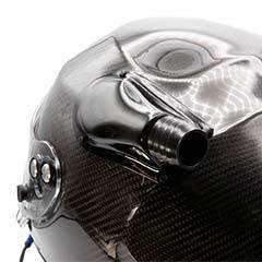 Simpson Lightweight Carbon Fiber Desert Devil Race Helmet by Impact Rugged Radios