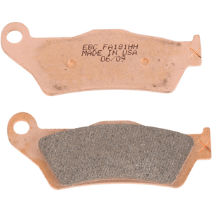 Sintered "Hh" Brake Pads By Ebc FA181HH Brake Pads 1721-0939 Parts Unlimited