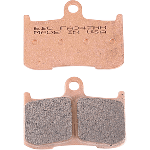 Sintered "Hh" Brake Pads By Ebc FA347HH Brake Pads FA347HH Parts Unlimited